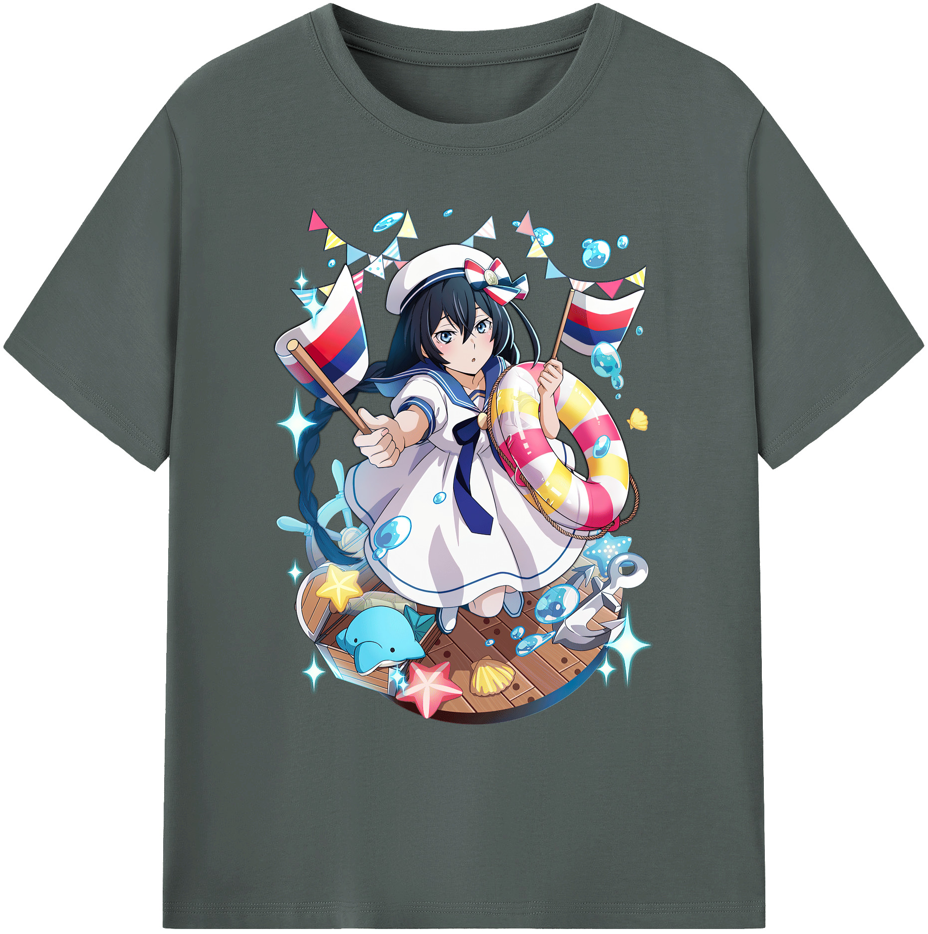 （画像用） 文豪ストレイドッグス Bungo Stray Dogs 綿100％ メンズ半袖Tシャツ｜肌触りやわらか＆通気性